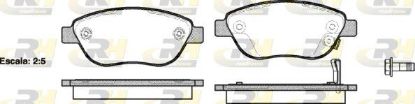 Brake Pad Set, disc brake Opel Corsa 06- esim.