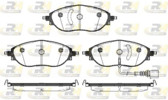 Brake Pad Set, disc brake VAG - 5Q0 698 151K