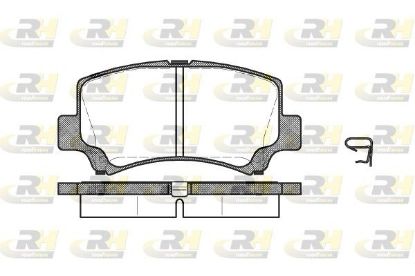 Brake Pad Set, disc brake Suzuki WAGON 98-00 esim.