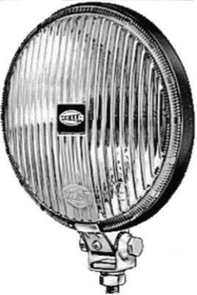 Warning Light sinine 12/24V ette H3 - RT