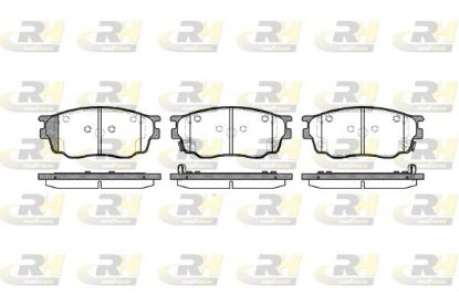 Brake Pad Set, disc brake MAZDA - GJYA-33-23ZB