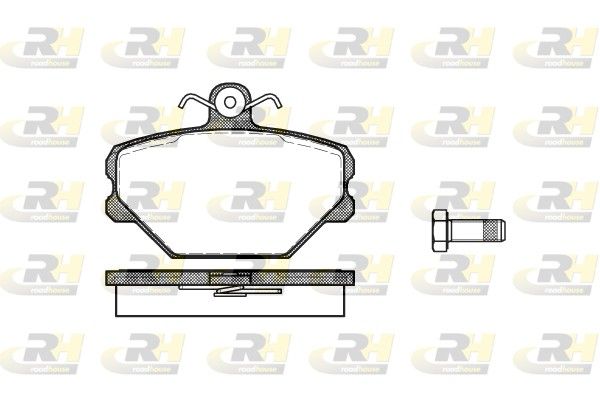 Brake Pad Set, disc brake Fiat TIPO,TEMPRA 87-93 esim.