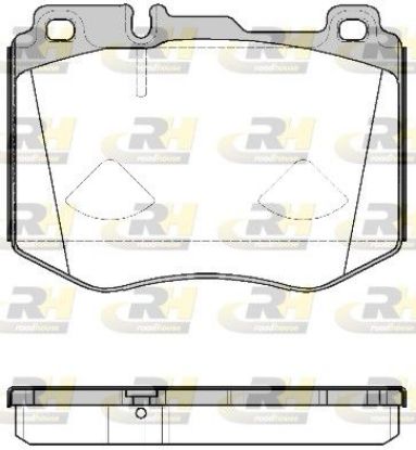 Brake Pad Set, disc brake MERCEDES-BENZ - 000 420 80 00