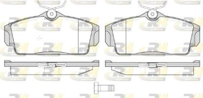 Brake Pad Set, disc brake Nissan Almera,Primera 00- esi