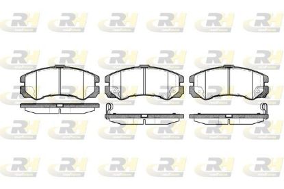 Brake Pad Set, disc brake Opel FRONTERA A 95-99 esim.