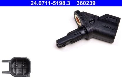 Sensor, wheel speed VOLVO - 30748149