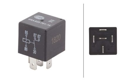Relay, main current -