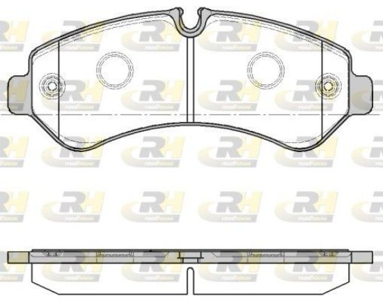 Brake Pad Set, disc brake MERCEDES-BENZ - 907 420 87 00