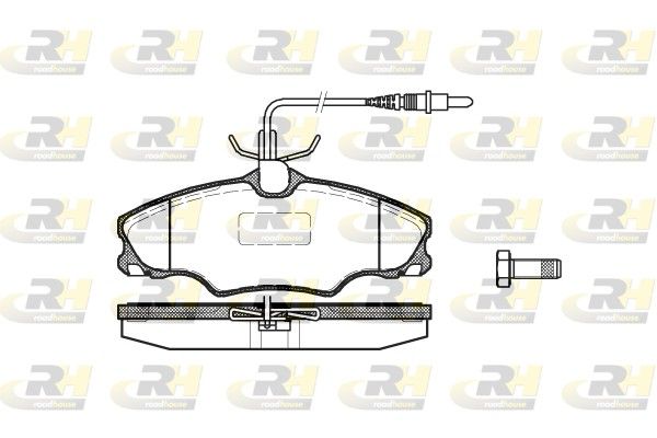 Brake Pad Set, disc brake Peugeot 406 96-04 esim.