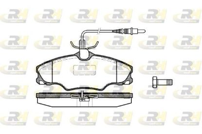Brake Pad Set, disc brake Peugeot 406 96-04 esim.