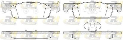 Brake Pad Set, disc brake RENAULT - 41 06 025 81R