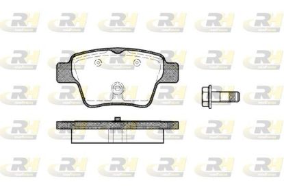 Brake Pad Set, disc brake PSA - 16 172 724 80