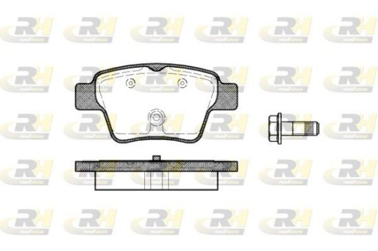 Brake Pad Set, disc brake PSA - 16 172 724 80