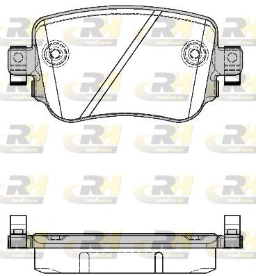 Brake Pad Set, disc brake VAG - 5Q0 698 451F