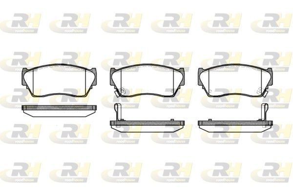 Brake Pad Set, disc brake Nissan SUNNY 91-95 esim.