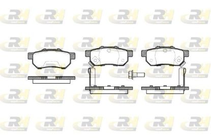 Brake Pad Set, disc brake HONDA - 43022-TM0-G00