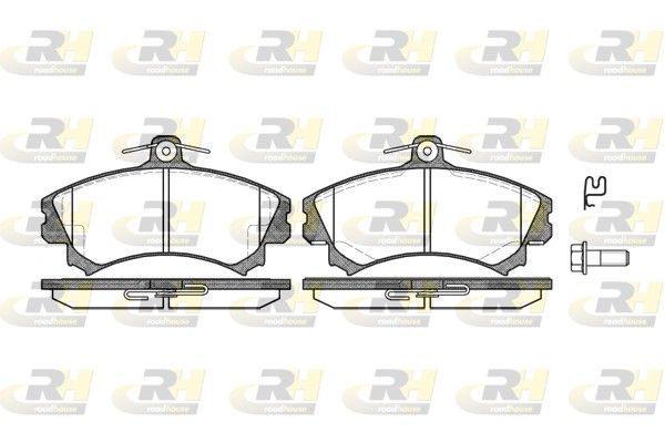 Brake Pad Set, disc brake VOLVO - 3345670