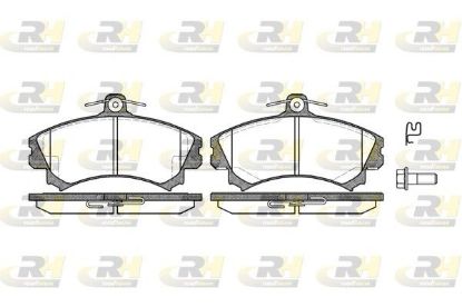 Brake Pad Set, disc brake VOLVO - 3345670