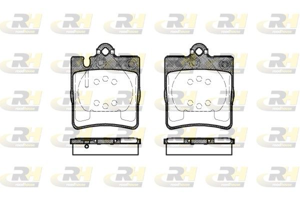 Brake Pad Set, disc brake MERCEDES-BENZ - 003 420 28 20 Brake Pad Set, disc brake MERCEDES-BENZ - 003 420 28 20