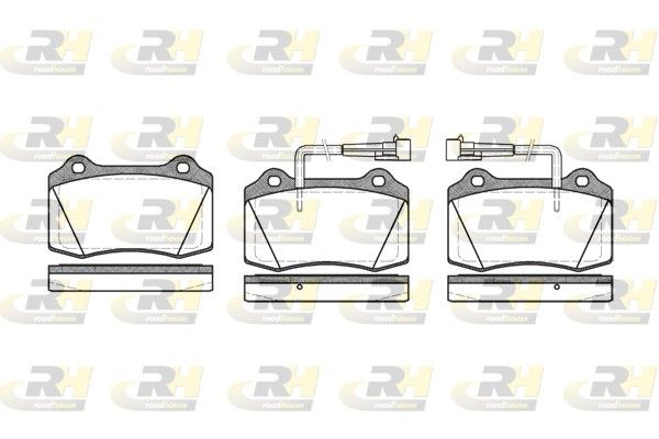 Brake Pad Set, disc brake Alfa Romeo 96- esim.