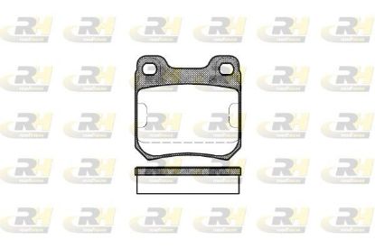 Brake Pad Set, disc brake GENERAL MOTORS - 9195031