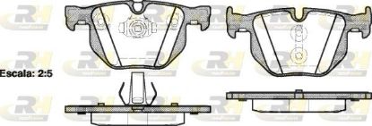 Brake Pad Set, disc brake BMW - 34 21 6 776 937