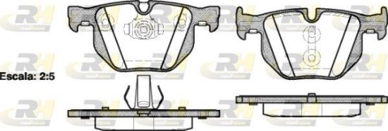 Brake Pad Set, disc brake BMW - 34 21 6 776 937