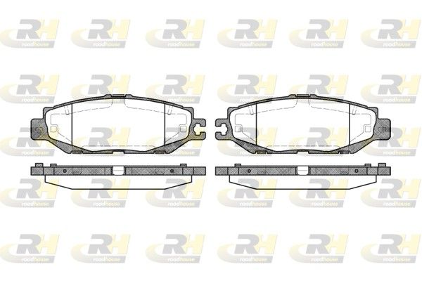 Brake Pad Set, disc brake Lexus LS 400 92-94 tagum.