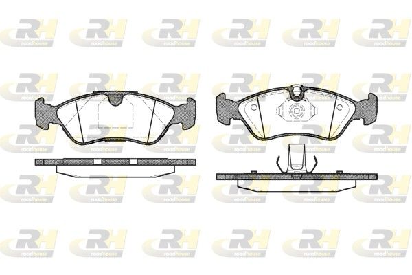 Brake Pad Set, disc brake Opel VECTRA B 95-02 esim.