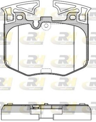 Brake Pad Set, disc brake BMW - 34 11 6 872 750