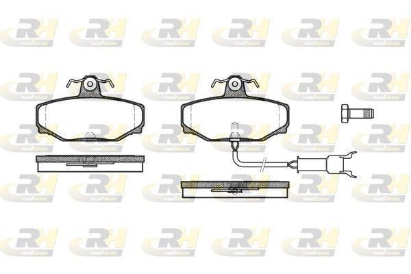 Brake Pad Set, disc brake Jaguar XJ6,XJ12 87- tagum.