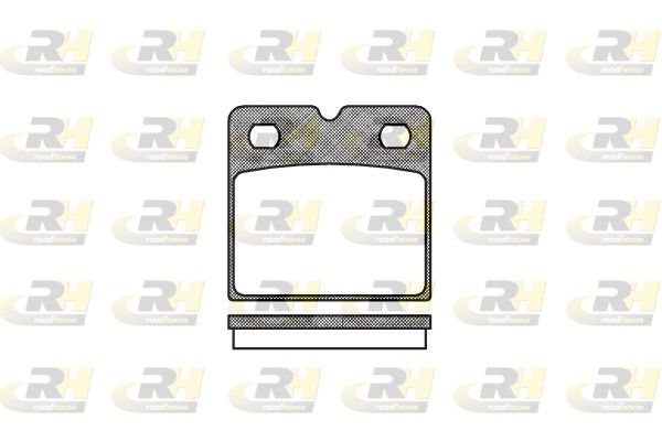 Brake Pad Set, disc brake Jaguar S-TYPE 02- tagum.