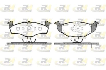 Brake Pad Set, disc brake VAG - 6N0 698 151C