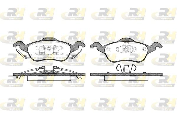 Brake Pad Set, disc brake FORD - 1 075 558