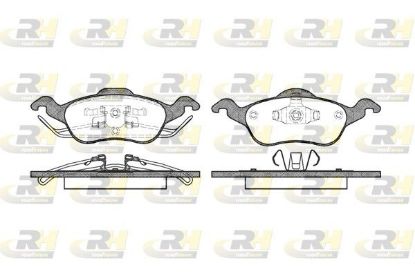 Brake Pad Set, disc brake FORD - 1 075 558