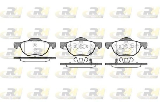 Brake Pad Set, disc brake HONDA - 45022-SEA-E01