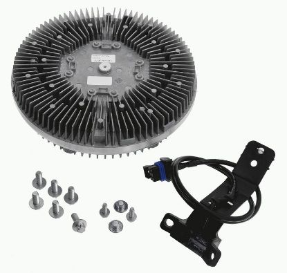 Clutch, radiator fan -