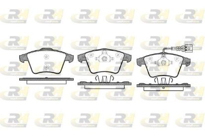 Brake Pad Set, disc brake VAG - 7H0 698 151C Brake Pad Set, disc brake VAG - 7H0 698 151C
