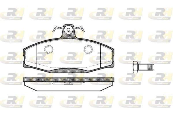 Brake Pad Set, disc brake Skoda FELICIA 94-01 esim.