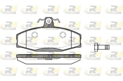Brake Pad Set, disc brake Skoda FELICIA 94-01 esim.