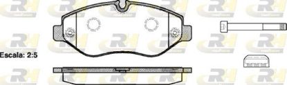 Brake Pad Set, disc brake MERCEDES-BENZ - 906 421 04 00