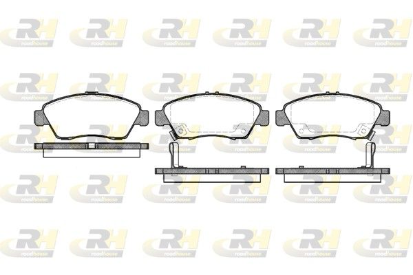 Brake Pad Set, disc brake HONDA - 45022-SR3-V11