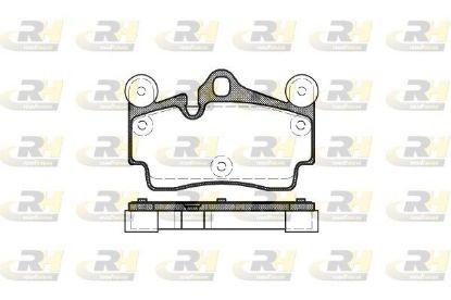 Brake Pad Set, disc brake VAG - 7L0 698 451B Brake Pad Set, disc brake VAG - 7L0 698 451B