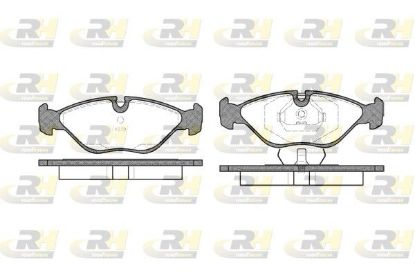 Brake Pad Set, disc brake Saab 900 84-98