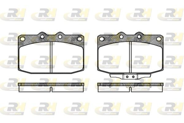 Brake Pad Set, disc brake Mazda RX7 85-91 esim.