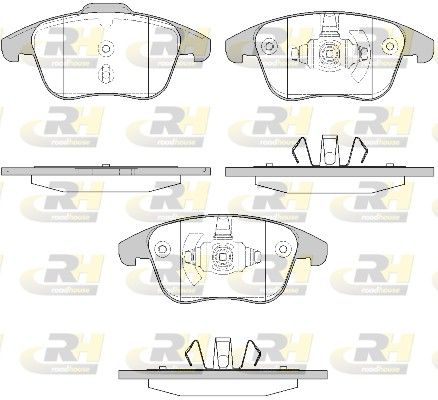 Brake Pad Set, disc brake - Brake Pad Set, disc brake -