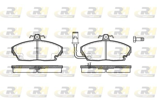 Brake Pad Set, disc brake Rover 820/825 86-90 esim.