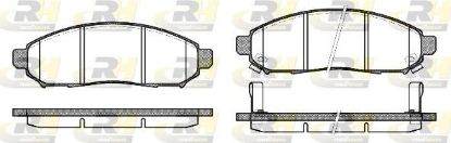 Brake Pad Set, disc brake NISSAN - AY040-NS130