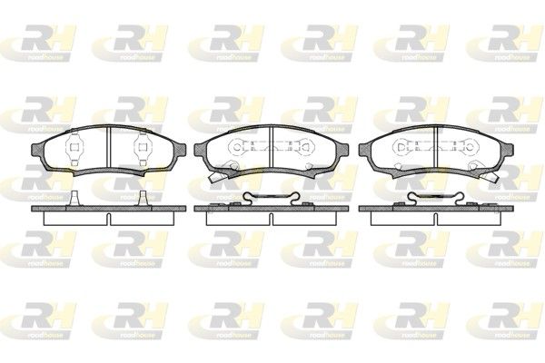 Brake Pad Set, disc brake Oldsmobil Supreme 88-97 esim.