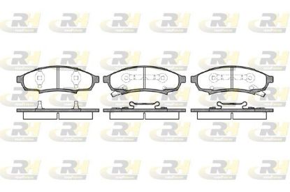 Brake Pad Set, disc brake Oldsmobil Supreme 88-97 esim.